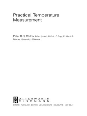 cover image of Practical Temperature Measurement